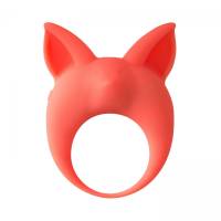 Оранжевое эрекционное кольцо Kitten Kyle
