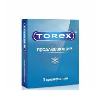 Презервативы Torex "Продлевающие" с пролонгирующим эффектом - 3 шт.