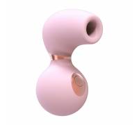 Розовый клиторальный вакуум-волновой массажер Irresistible Invincible