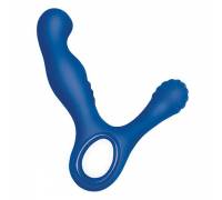 Синий стимулятор простаты с вибрацией Revive Prostate Massager