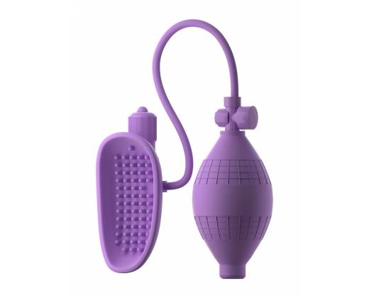 Сиреневая вакуумная вибропомпа для вагины Sensual Pump-Her