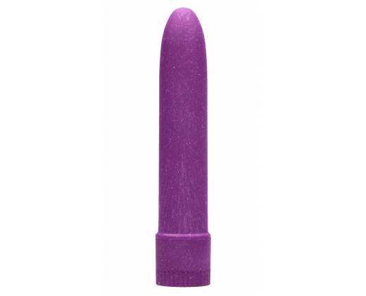 Фиолетовый вибратор 5.5" Vibrator Biodegradable - 14 см.