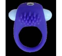 Фиолетовое эрекционное виброкольцо Yi Lian