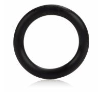 Чёрное эрекционное кольцо Black Rubber Ring