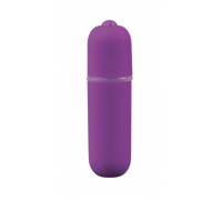 Фиолетовая вибропуля Power Bullet - 6,2 см