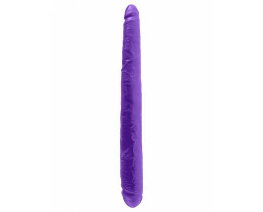 Фиолетовый двусторонний фаллоимитатор 16" Double Dillio - 40,6 см.