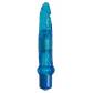 Голубой гелевый анальный вибратор Jelly Anal - 17 см