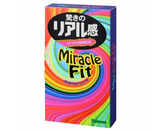 Презервативы Sagami Xtreme Miracle Fit - 10 шт.