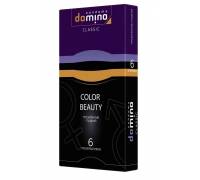 Разноцветные презервативы DOMINO Classic Colour Beauty - 6 шт