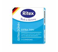 Ультратонкие презервативы RITEX EXTRA DUNN - 3 шт