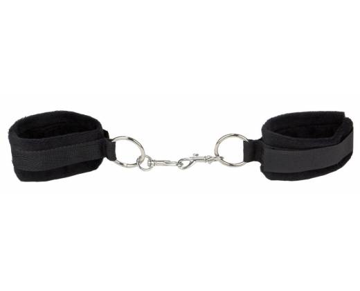 Черные наручники Velcro Cuffs