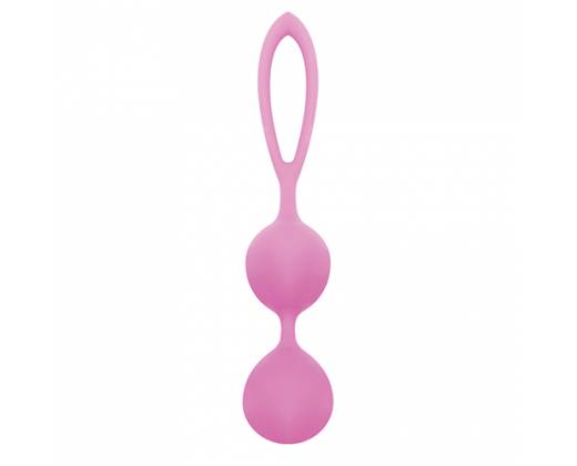 Розовый вагинальные шарики из силикона BLACKBERRIES PUSSY SILICONE