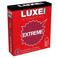 Текстурированные презервативы LUXE Royal Extreme - 3 шт.