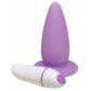 Фиолетовая анальная вибровтулка Smile - 10 см