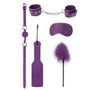 Фиолетовый игровой набор БДСМ Introductory Bondage Kit №4
