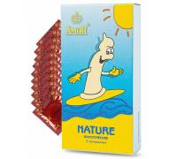Классические презервативы AMOR Nature "Яркая линия" - 10 шт.