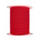 Красная веревка для связывания Bondage Rope - 100 м