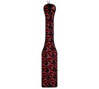 Красно-черная шлепалка Luxury Paddle - 31,5 см.