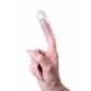 Прозрачная рельефная насадка на палец Arbo - 8 см