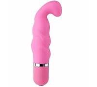 Розовый вибратор для G-массажа NEON EXTREME DREAM PINK - 11,4 см.