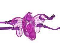 Фиолетовая вибробабочка HONEYDEW BUTTERFLY REMOTE с пультом ДУ
