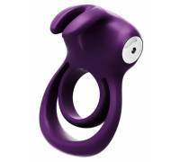 Фиолетовое эрекционное кольцо VeDO Thunder Bunny