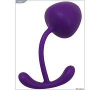 Фиолетовый вагинальный шарик Sweet Apple