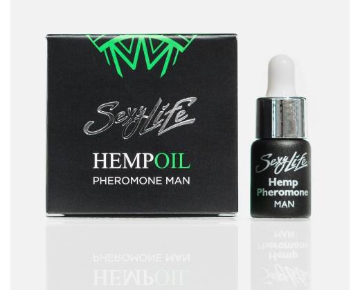 Мужские духи с феромонами Sexy Life HEMPOIL man - 5 мл.