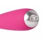 Ярко-розовый G-стимулятор IRIS Clitoral & G-spot Vibrator - 18 см.