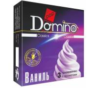 Ароматизированные презервативы Domino "Ваниль" - 3 шт.