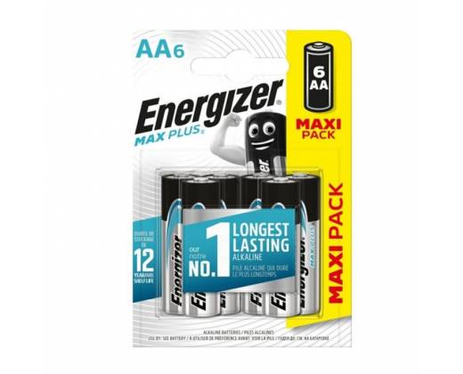 Батарейки Energizer MAX PLUS LR6/E91 AA 1.5V - 6 шт.