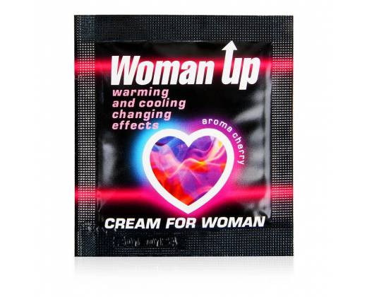 Возбуждающий крем для женщин с ароматом вишни Woman Up - 1,5 гр.