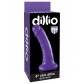 Фиолетовый фаллоимитатор 6" Slim Dillio - 17 см.