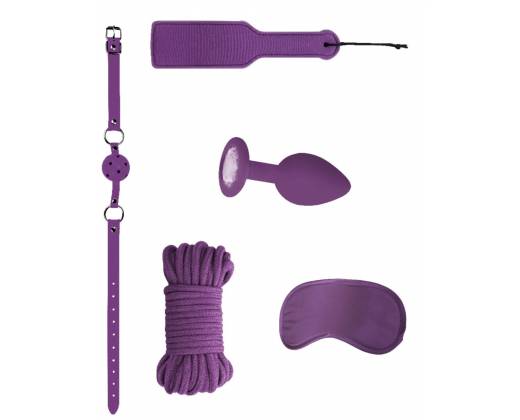 Фиолетовый игровой набор Introductory Bondage Kit №5