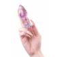 Фиолетовая акриловая анальная втулка - 8 см