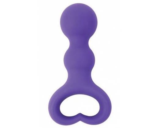 Фиолетовая анальная втулка - 6,5 см.