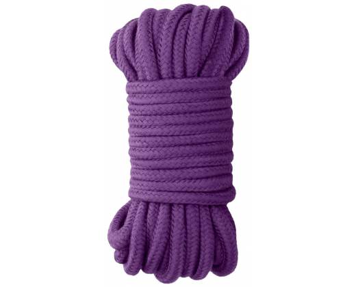 Фиолетовая веревка для бондажа Japanese Rope - 10 м.