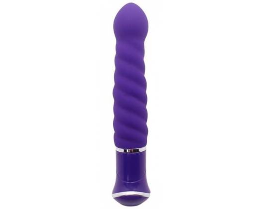 Фиолетовый спиралевидный вибратор ECSTASY Charismatic Vibe - 20,7 см.
