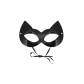 Оригинальная лаковая черная маска "Кошка"