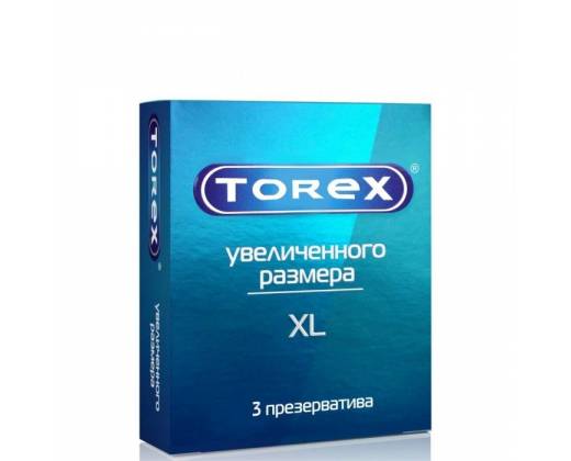 Презервативы Torex "Увеличенного размера" - 3 шт.