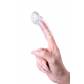 Прозрачная рельефная насадка на палец Dale - 8,5 см