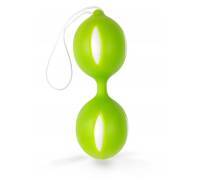 Зеленые вагинальные шарики с петелькой