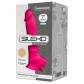 Розовый фаллоимитатор-реалистик Premium Dildo 7" Model 1 Premium - 17,5 см.