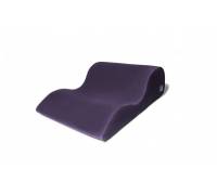 Фиолетовая большая подушка для любви Liberator Hipster с чехлом из вельвета