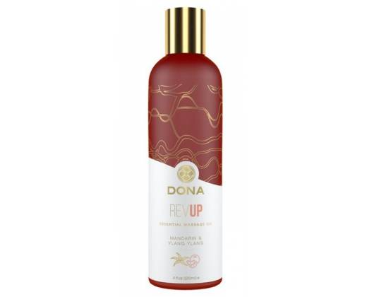 Массажное масло Essential Massage Oil с ароматом мандарина и иланг-иланга - 120 мл.