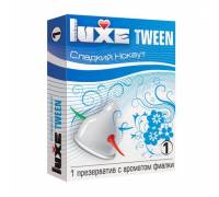 Презерватив Luxe Tween "Сладкий нокаут" с ароматом фиалки - 1 шт.