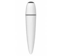 Белый мини-вибратор IJOY Rechargeable Power Play - 10,5 см.