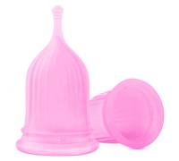 Розовая менструальная чаша RENA