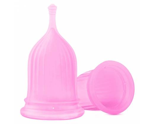 Розовая менструальная чаша RENA