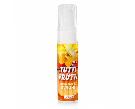 Интимный гель на водной основе Tutti-Frutti "Ванильный пудинг" - 30 гр.